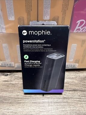 mophie Powerstation Portable Charger - Black